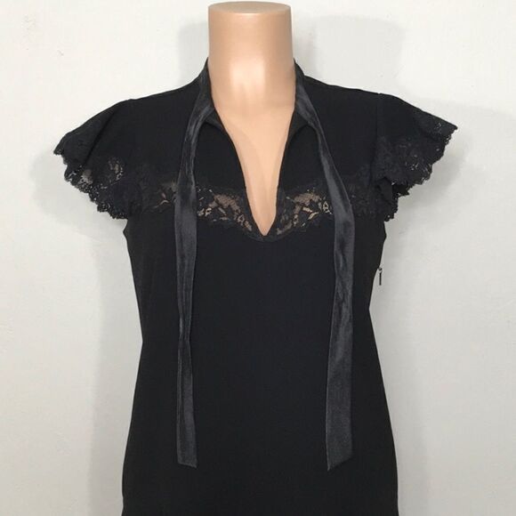 Rebecca Taylor black dress. New - Picture 12 of 15